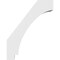Ekena Millwork 3 1/2-in. W x 14-in. D x 18-in. H Imperial Architectural Grade PVC Knee Brace BRCP035X14X18IMP - alternate 4